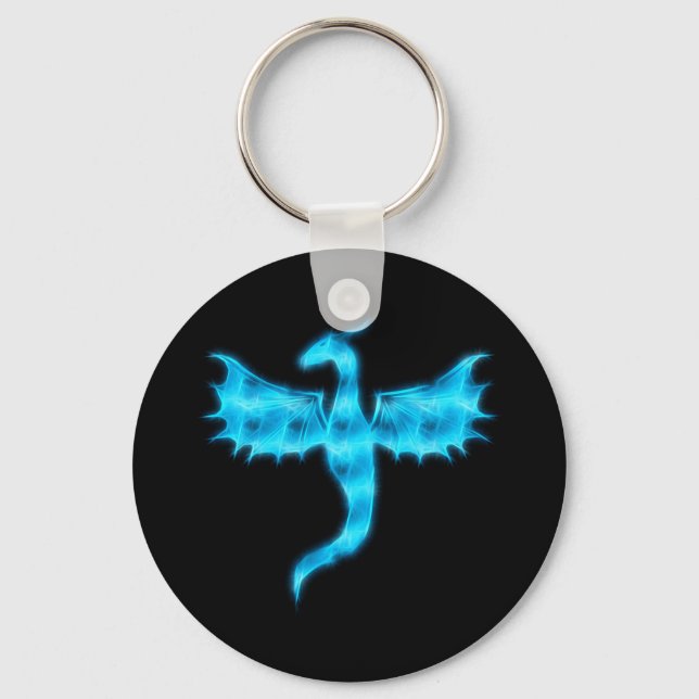 Blue Dragon Key Ring (Front)