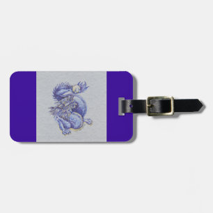 Blue Dragon Luggage Tag