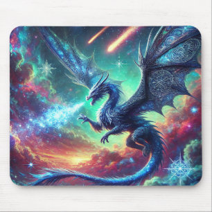 Blue Dragon Mouse Mat