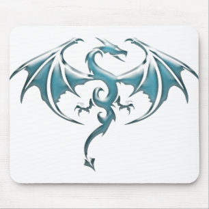 Blue Dragon Mouse Mat