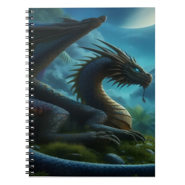 Blue Dragon Notebook (Front)