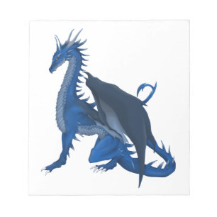 Blue Dragon Notepad