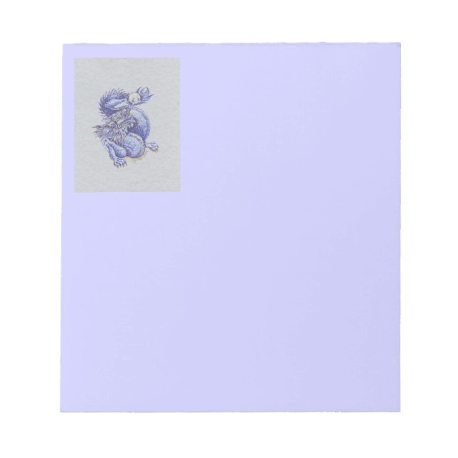 Blue Dragon Notepad (Front)