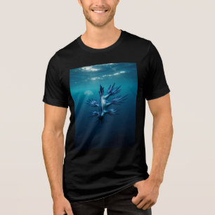 Blue Dragon of the Sea Tri-Blend Shirt