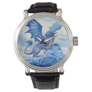Blue Dragon on a Mountain Top Watch