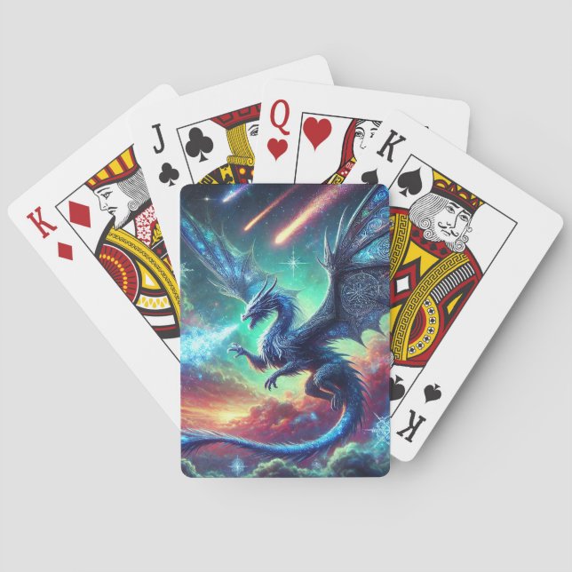 Blue Dragon Playing Cards (Back)