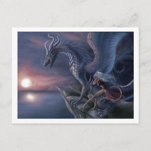 Blue Dragon Postcard