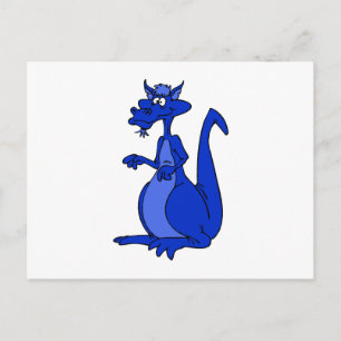 Blue Dragon Postcard