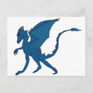 Blue Dragon Postcard by IDC