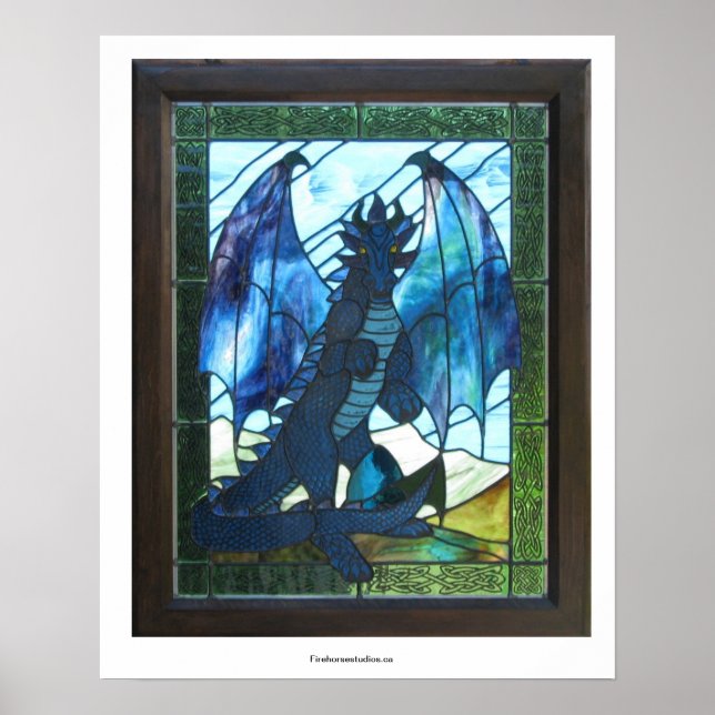 Blue Dragon Poster (Front)