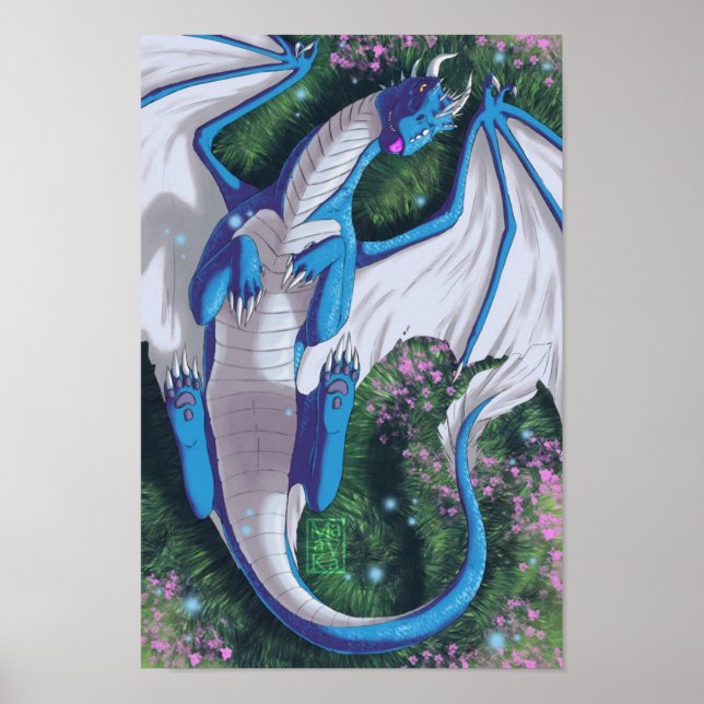 Blue Dragon Poster (Front)