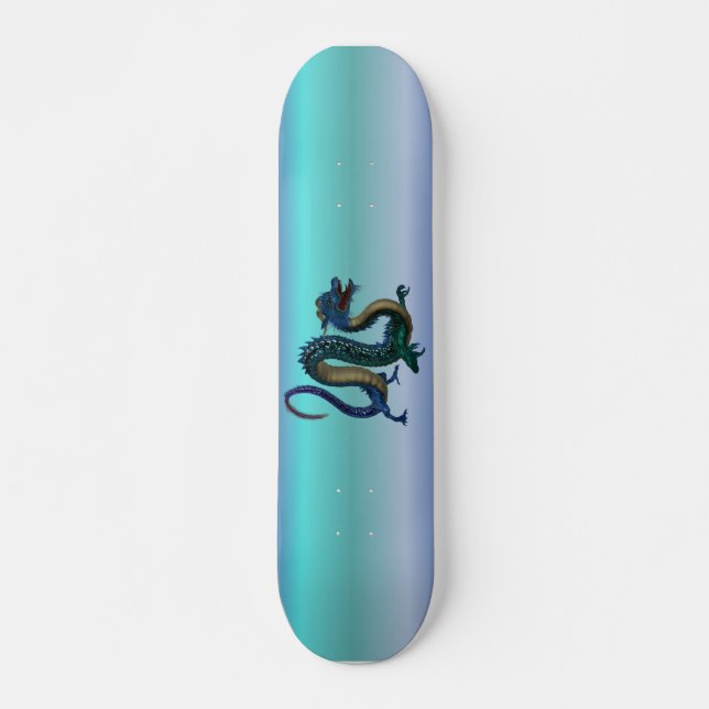 Blue Dragon Skateboard (Front)