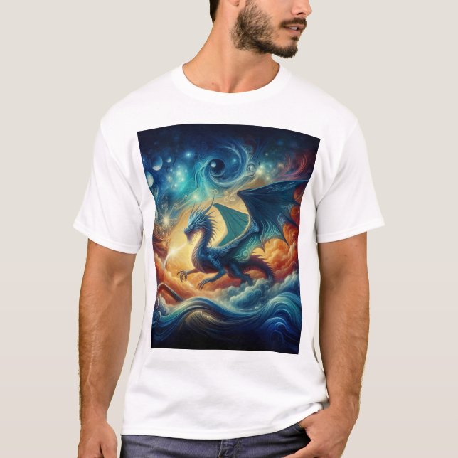 Blue dragon T-Shirt (Front)