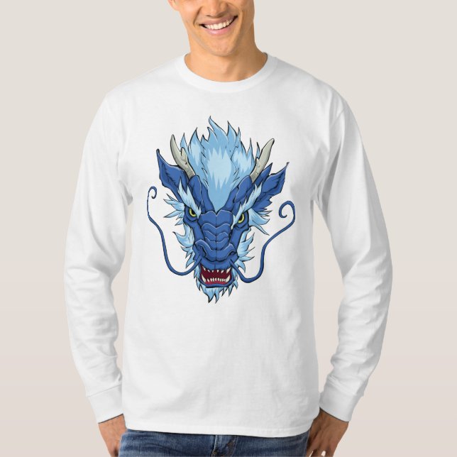 Blue Dragon  T-Shirt (Front)