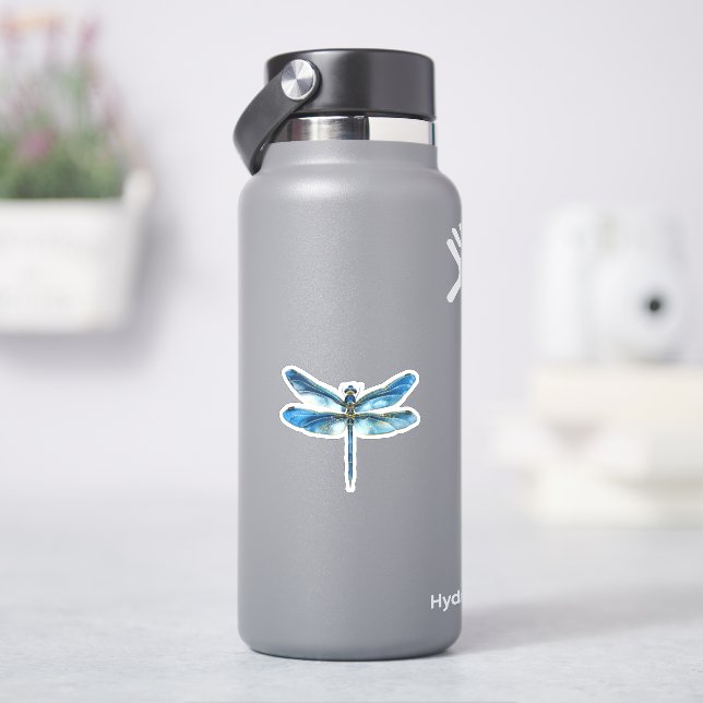 Blue dragonfly  (HydroFlask)