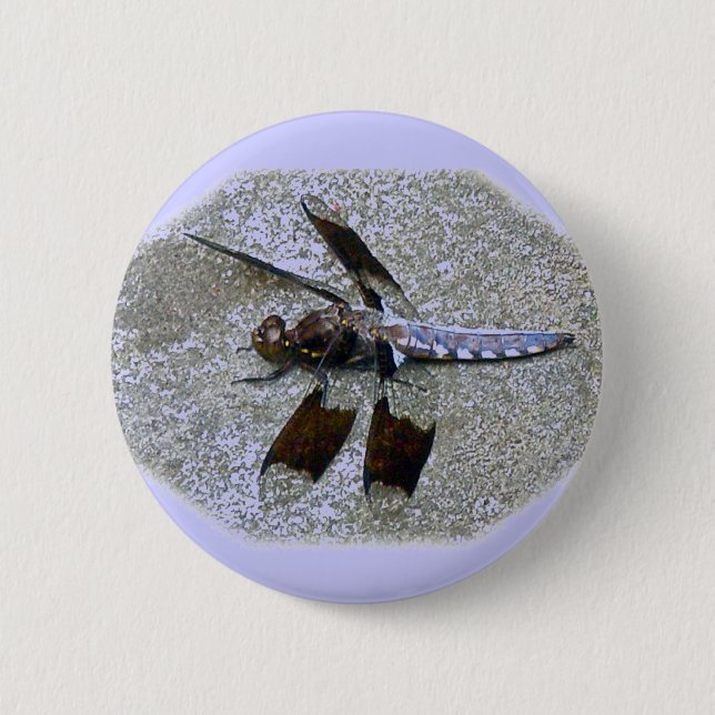 Blue Dragonfly Badge (Front)
