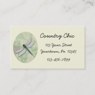 Blue Dragonfly Business Card