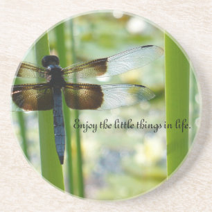 Blue Dragonfly Coaster