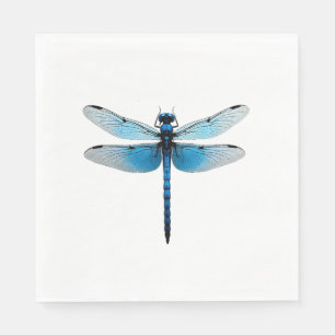 Blue Dragonfly - Insect Wildlife Animal Lover Ento Napkin
