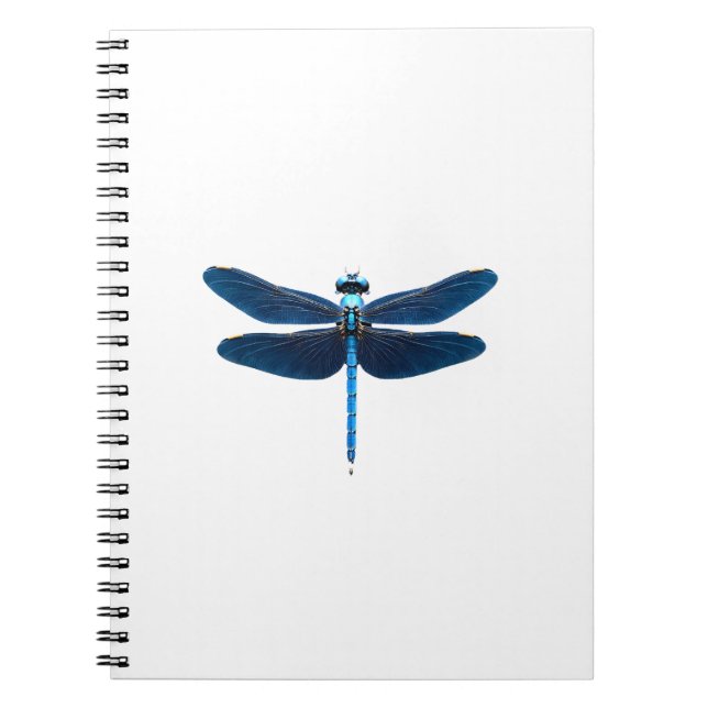 Blue Dragonfly - Insect Wildlife Animal Lover Ento Notebook (Front)