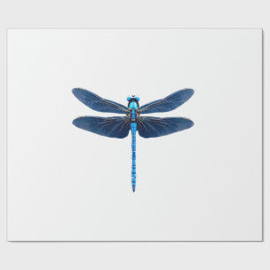 Blue Dragonfly - Insect Wildlife Animal Lover Ento Wrapping Paper
