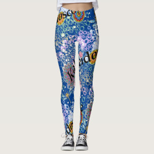 Blue Dragonfly Leggings