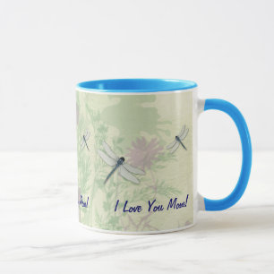 Blue Dragonfly Mother's Day Mug