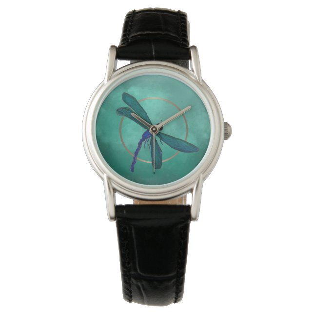 Blue Dragonfly Watch (Front)