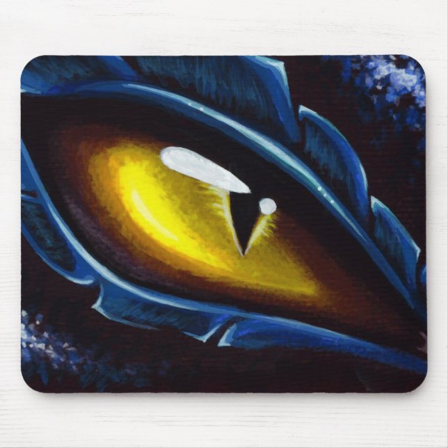 Blue Dragon's Eye Mouse Mat (Front)