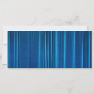 Blue drapes