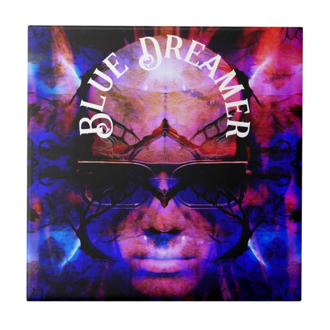 Blue Dreamer Tile (Front)