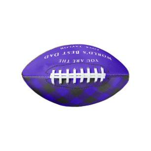 Blue Dress Highland Plaid Buffalo Pattern American Football