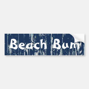 Blue Driftwood Bumper Sticker