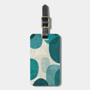 Blue Drips Luggage Tag