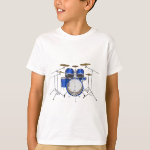 Blue Drum Kit: T-Shirt