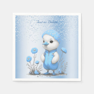 Blue Duck Paper Napkin