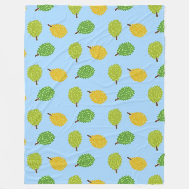 blue durians blanket (Front)