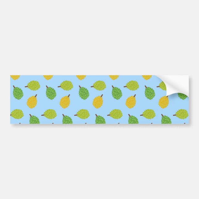 blue durians bumper sticker (Front)