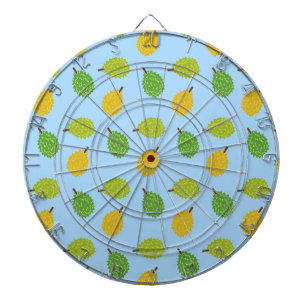 blue durians dartboard