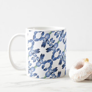 Blue Dutch Iris - Coffee Mug