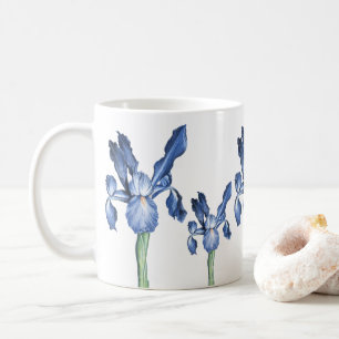 Blue Dutch Iris - Coffee Mug