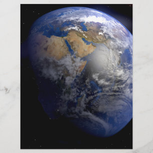Blue Earth From Space Inspirational