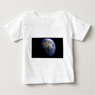 Blue Earth From Space  Inspirational Baby T-Shirt