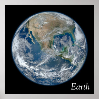 Blue Earth Poster