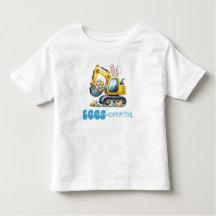 Blue Easter Eggs-Cavator Bunny