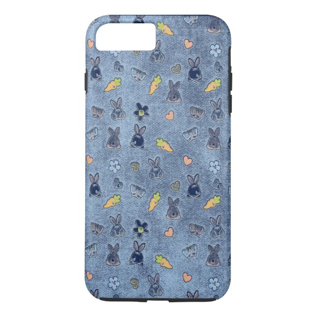 Blue Easter Pattern Case-Mate iPhone Case (Back)