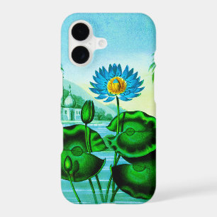 Blue Egyptian Water Lily / Lotus Illustration
