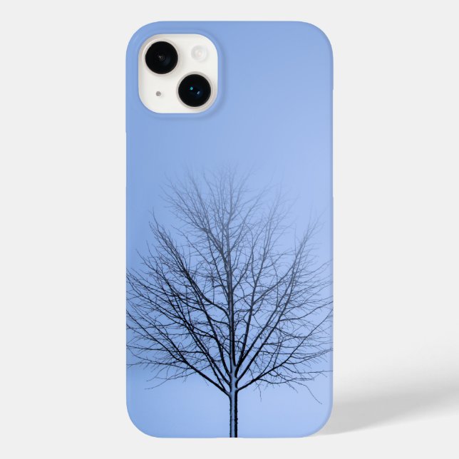 Blue Elegant Case-Mate Barely There Apple iPhone 1 Case-Mate iPhone Case (Back)