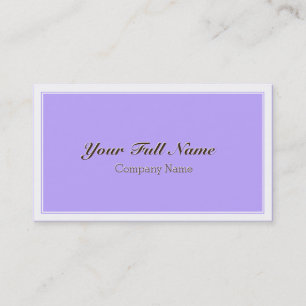BLUE ELEGANT VINTAGE SIMPLE FOOD FEMININE WOMAN BUSINESS CARD