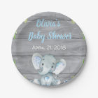 Blue Elephant Baby Shower Napkins